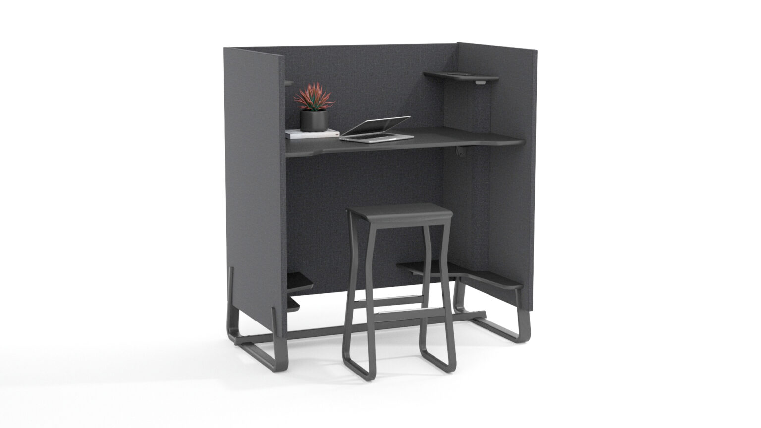Theo Height Adjustable Booth | OSI Office Furniture