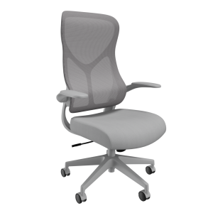 Zip Task Chair – Mesh Back Office Chair with Folding Arms