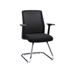 Denali Visitor Chair – Black Mesh