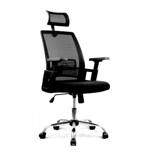 Alpha High Back Mesh Operator Chair with Headrest