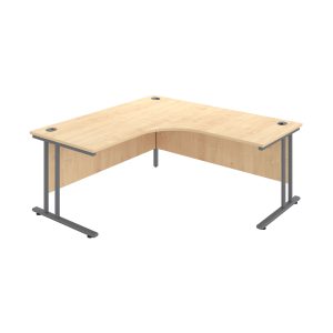 Giorgio Cantilever Symmetrical Desk – 800 x 800 Ends