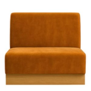 Plain Back Banquette Seating – Plinth Base
