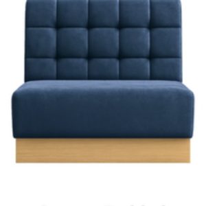 Square Padded Banquette Seating – Plinth Base